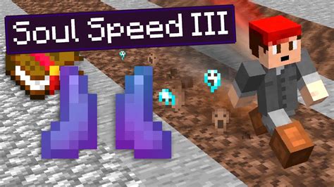 <b>Soul</b> <b>Speed</b> is a rare enchantment that lets the player walk faster on <b>soul</b> sand or <b>soul</b> soil blocks. . Can you get soul speed from villagers